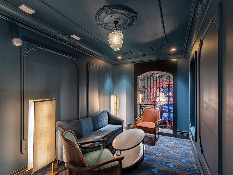 Cool area del Hotel Palacio de Atocha Madrid