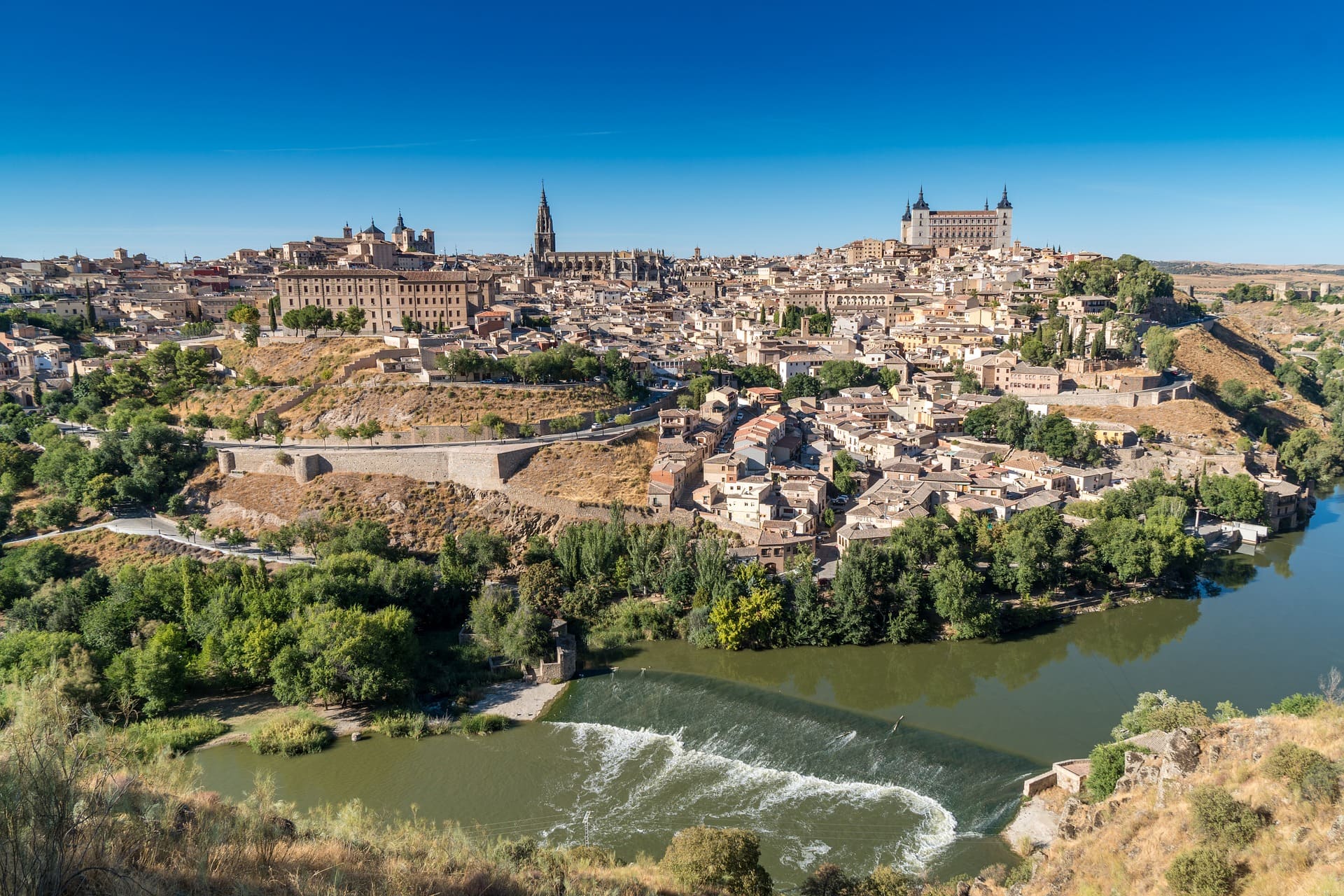 Vista panorámica de Toledo