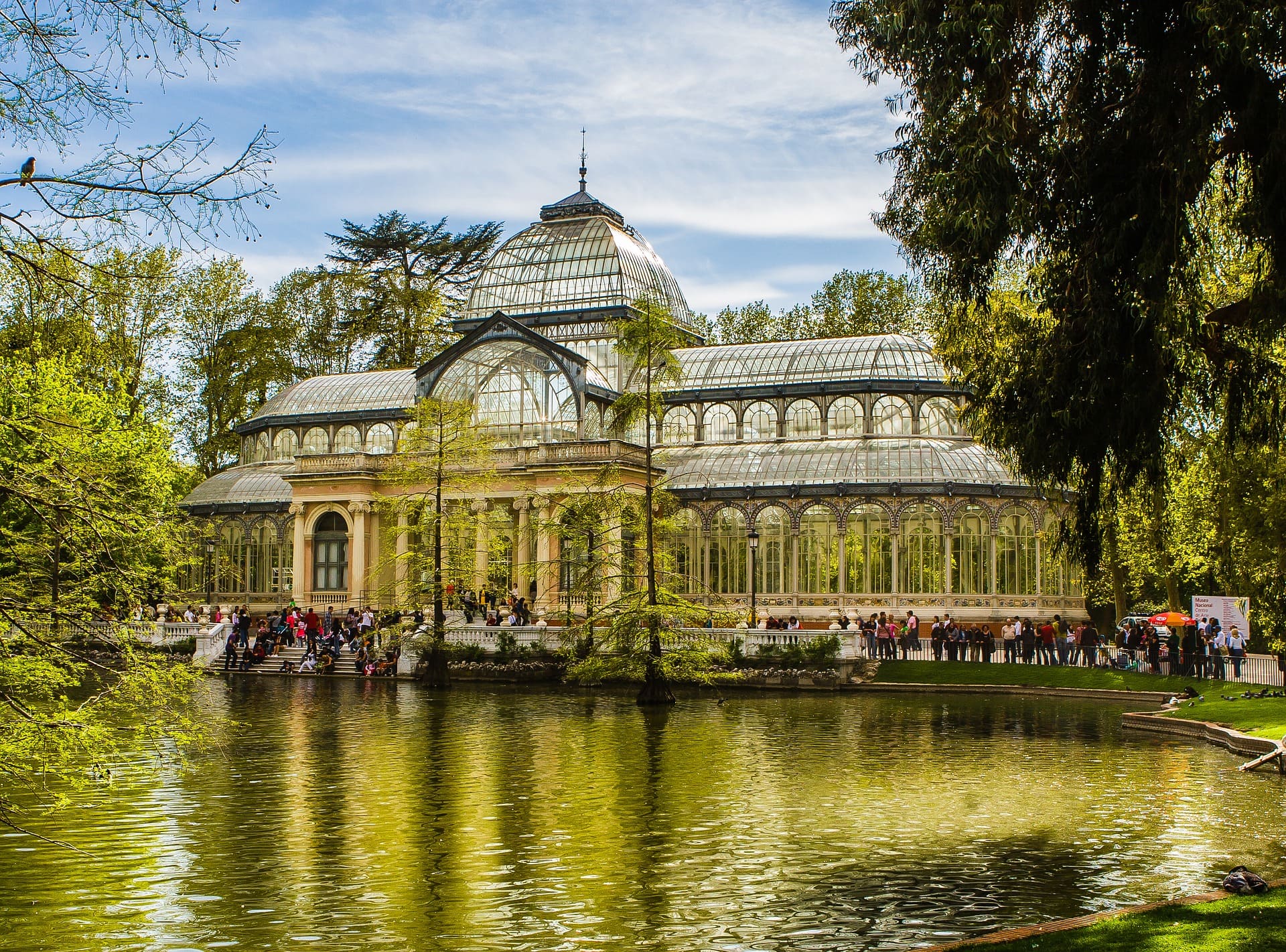 Palacio de Cristal en El Retiro